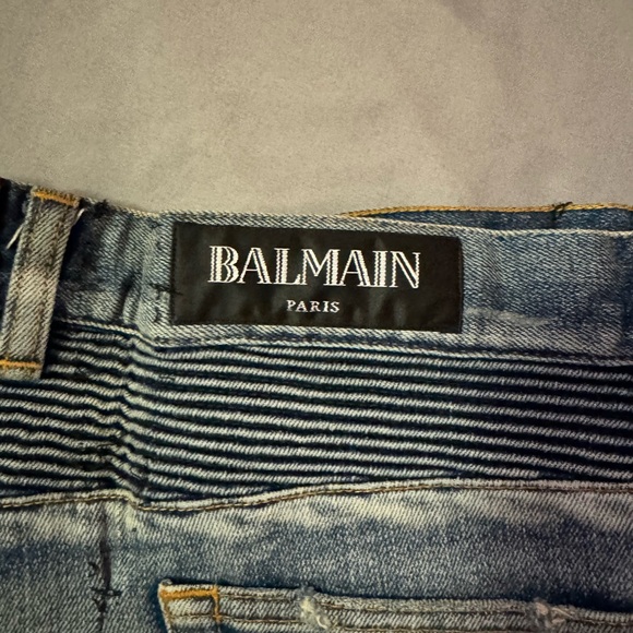 Balmain Men's Blue Jeans - Picture 1 of 3